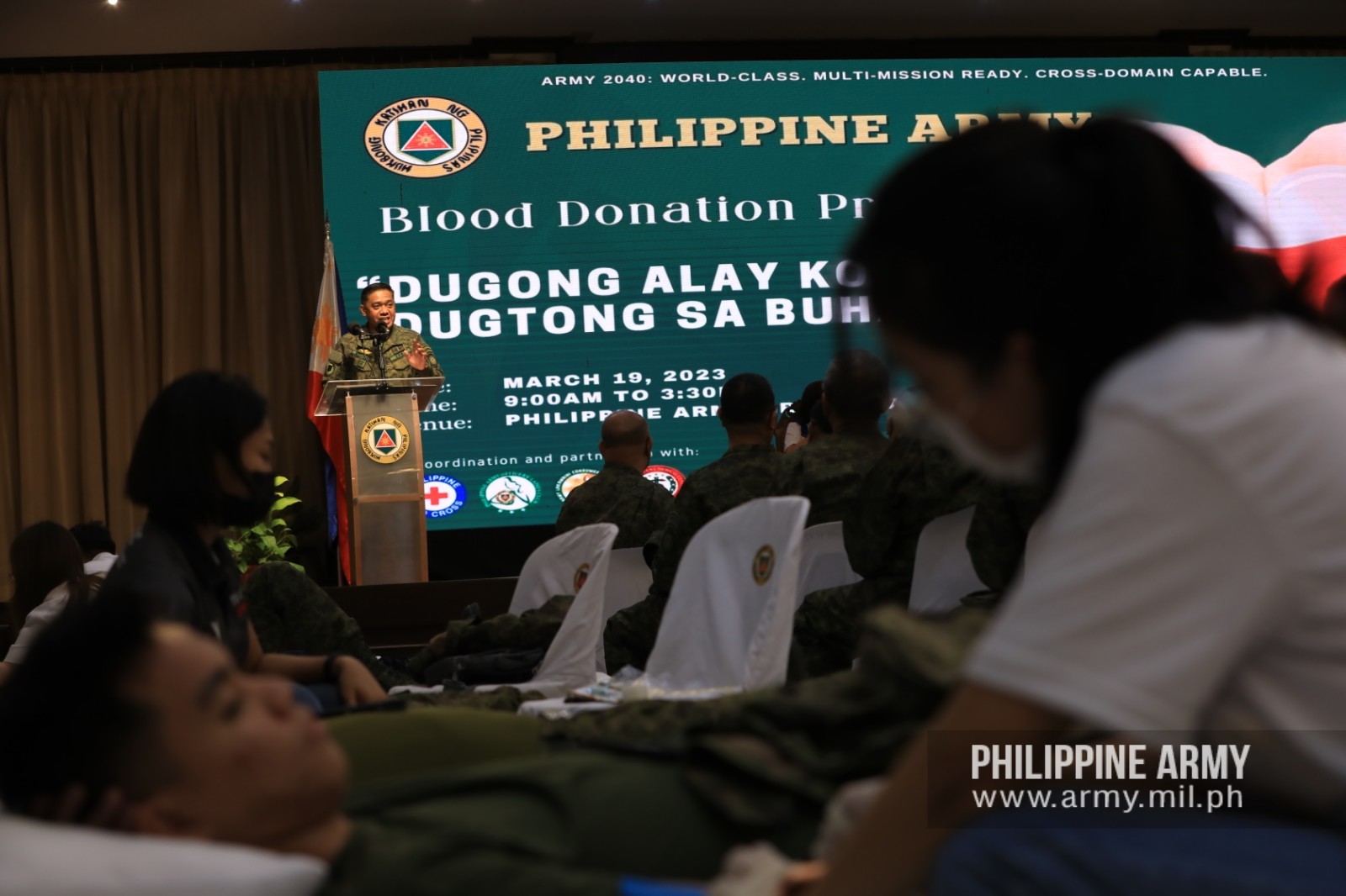 Army holds Anniversary Bloodletting Drive