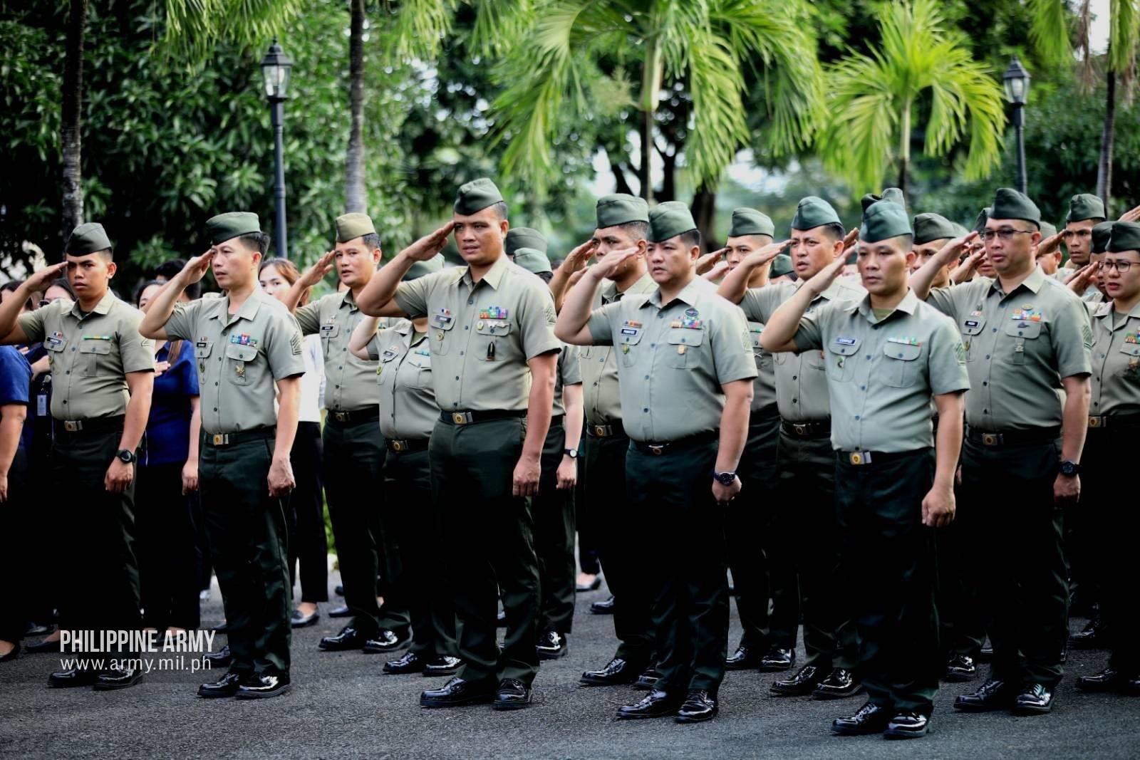 Army commemorates Bonifacio Day with simultaneous flag-raising and wreath-laying rites 