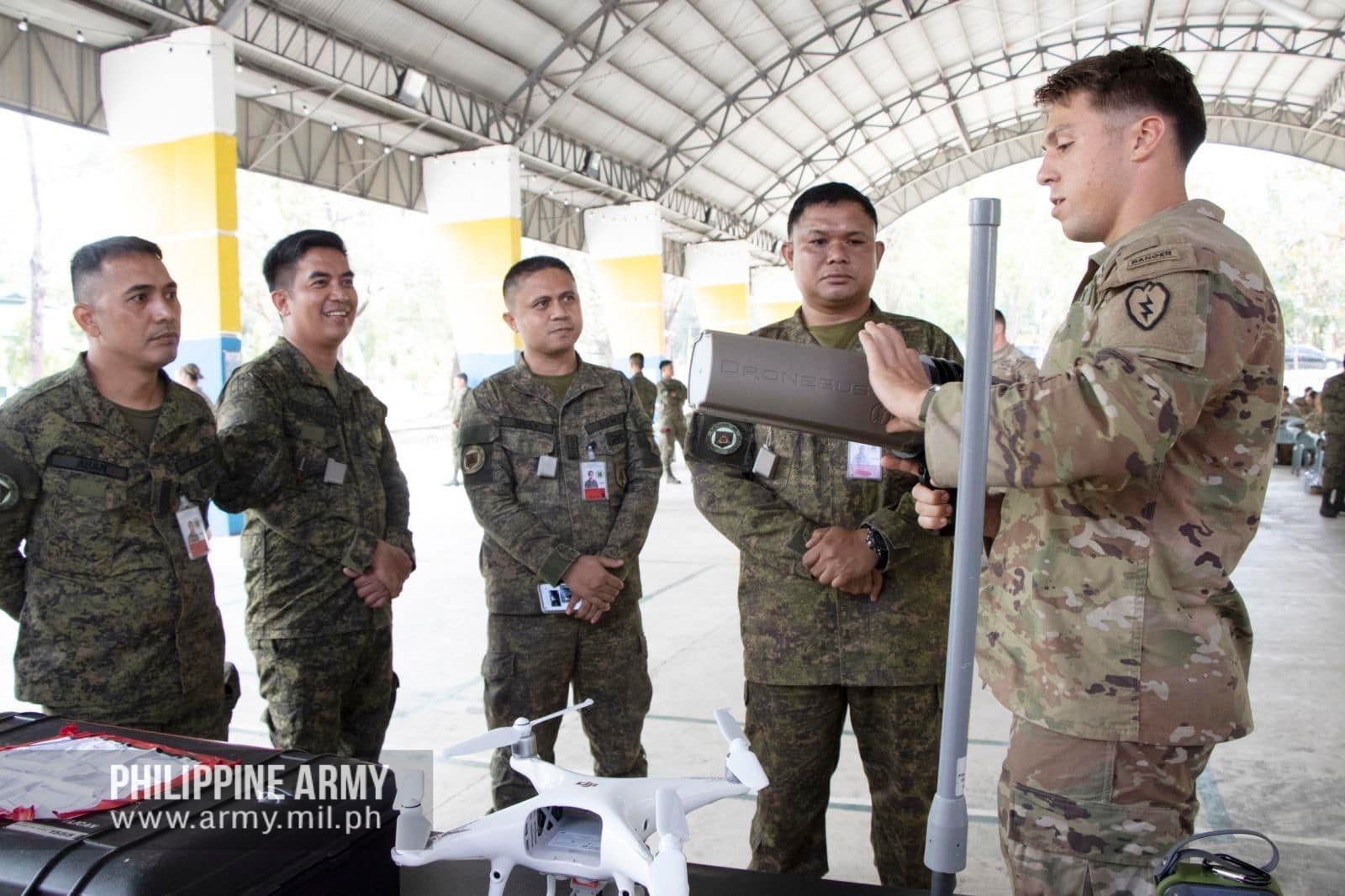 Philippine Army, U.S. Army Pacific soldiers conduct Counter-Small Unmanned Aerial System (C-sUAS) Subject Matter Expert Exchange (SMEE) 