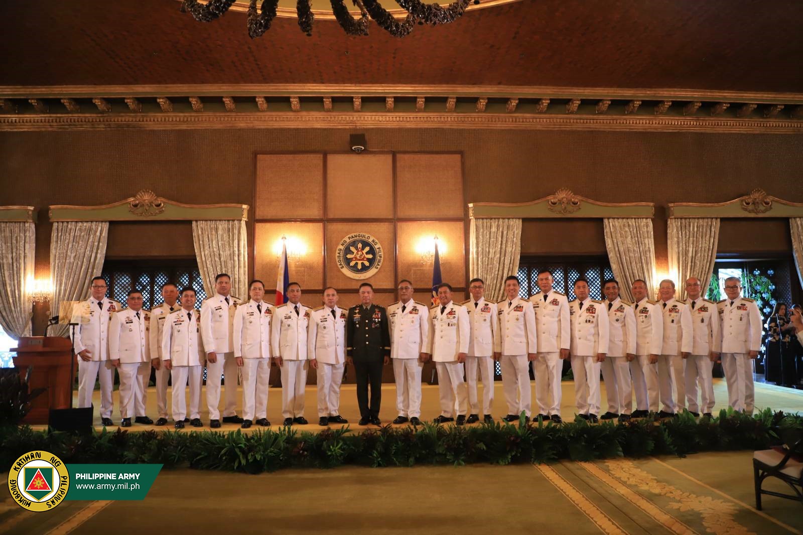 21 newly promoted Philippine Army generals ready to serve and take bigger responsibilities
