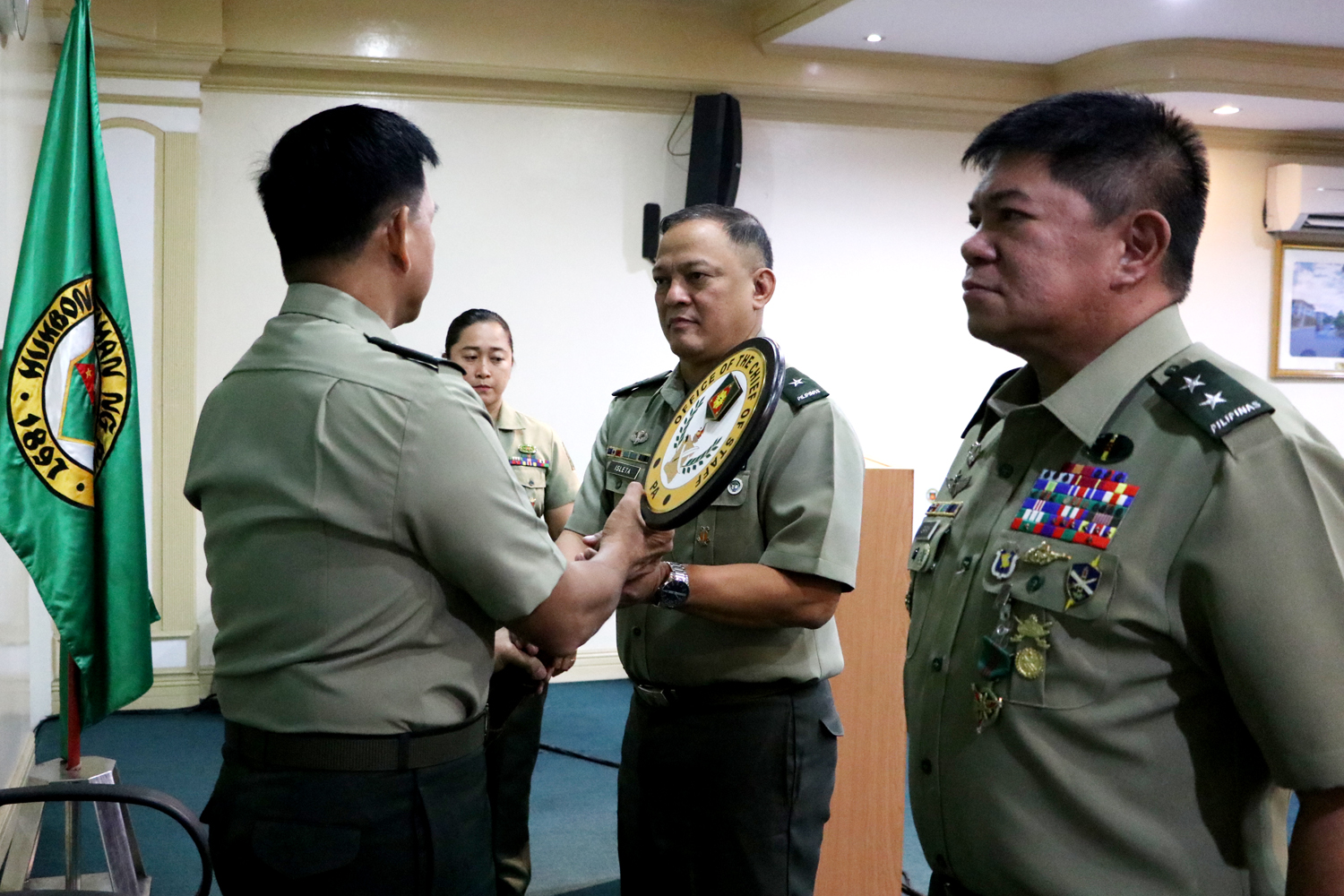 Army installs new Chief of Staff