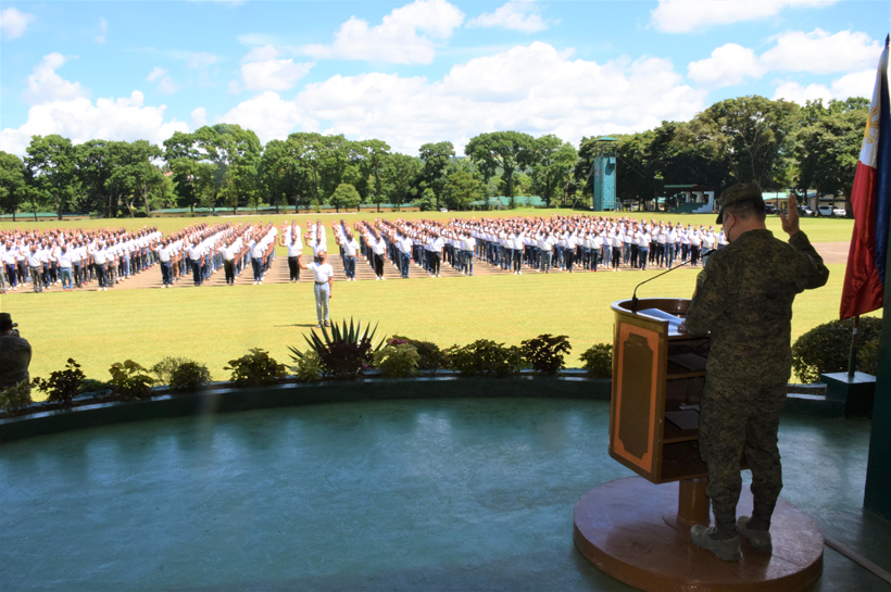 2ID opens basic military training for 424 Candidate Soldiers