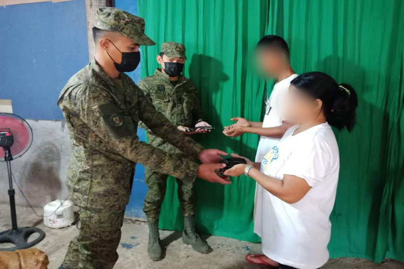 BTF-ELCAC in Sariaya, Quezon facilitates surrender of NPA rebels