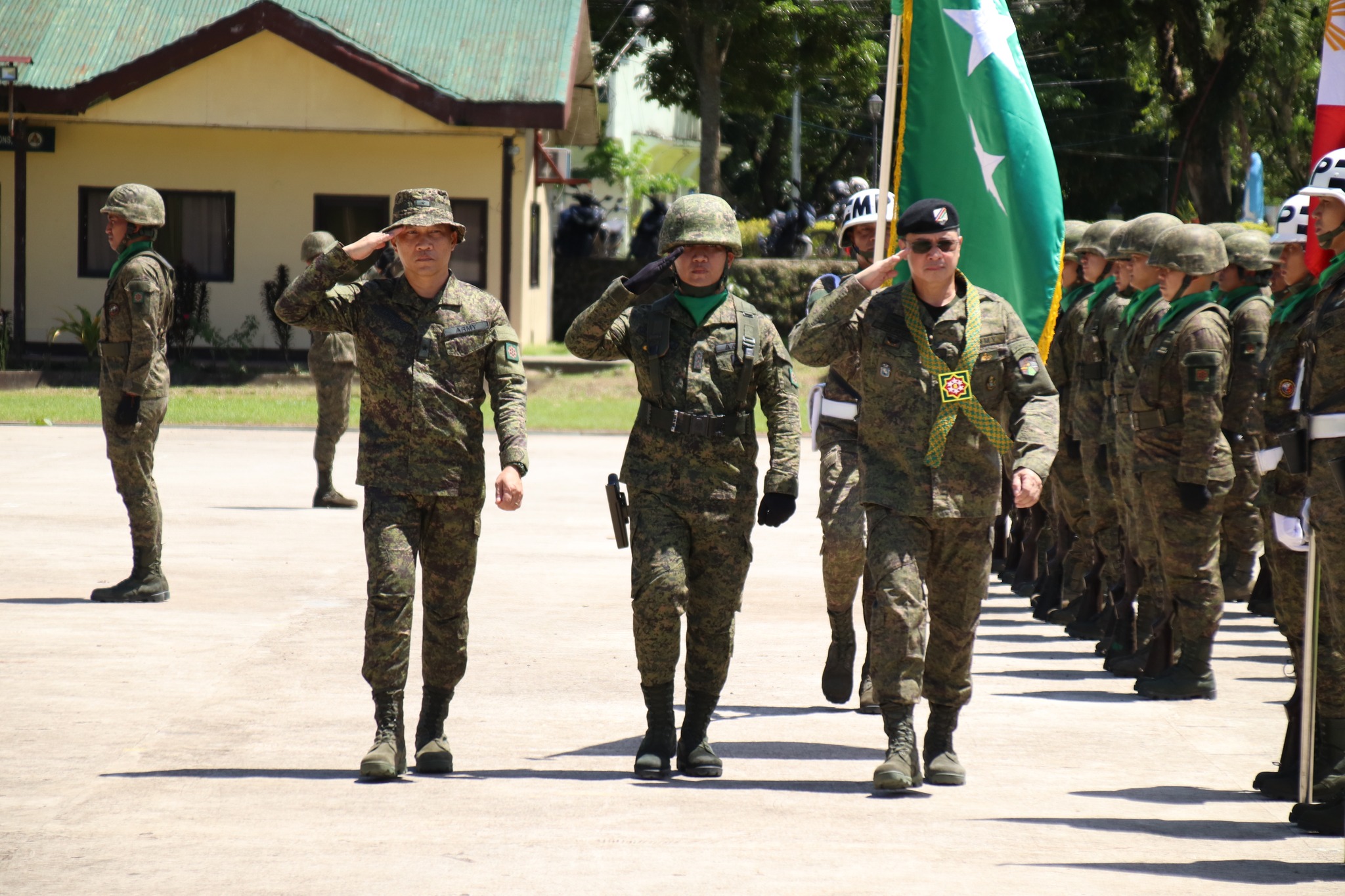7th Cavalry (Masasarigan) Company (S), Change of Command Ceremony