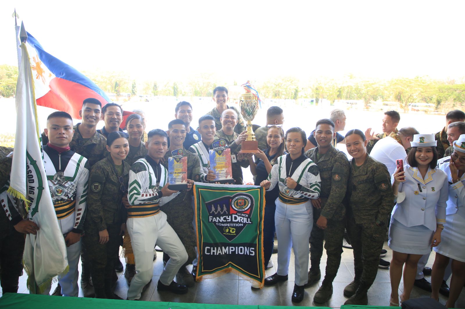 NCRRCDG holds 1st ROTC Fancy Drill Competition