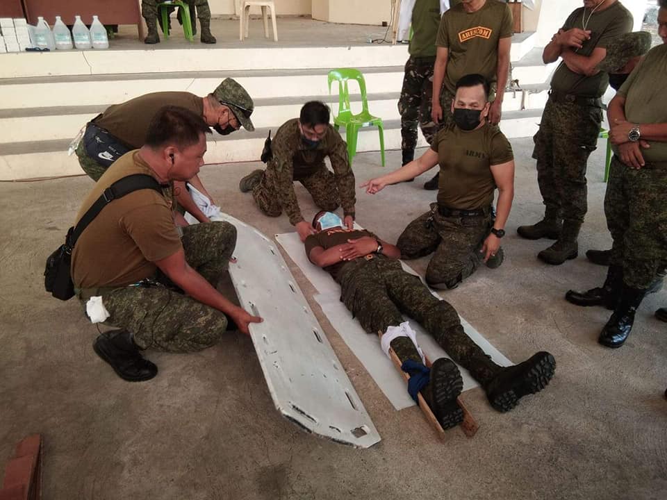 1601st RRIBde Undergoes Training on First Aid and Basic Life Support