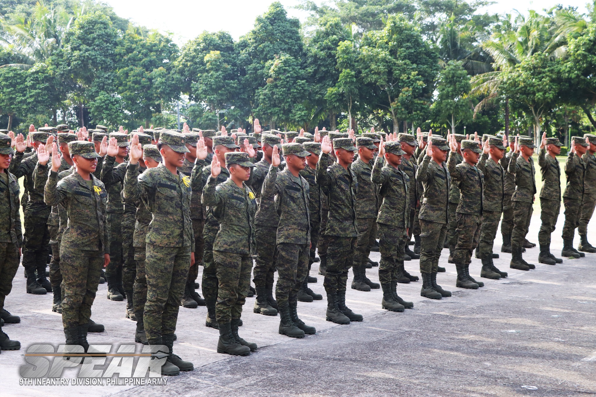 Spear Division Welcomes New Competent, Confident, and Capable Army Privates